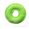 natural non-toxic loofah sponge circular dog toy